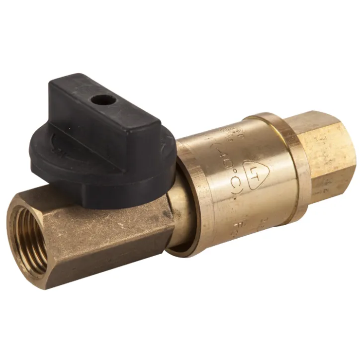 Propane Quick Connectors wBall Valve 2